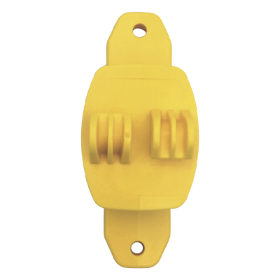Aislador de Paso Amarillo Reforzado para Cercos Eléctricos / Aislamiento hasta 18 kV / Resistente a Clima Extremo / Polipropileno y Policarbonato - Imagen 6