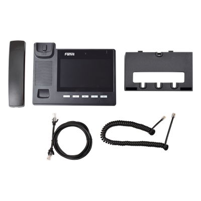 Teléfono IP Ejecutivo Para 6 Líneas SIP con Video Conferencia HD720, Pantalla Multi-Touch, Voz HD y Conferencia de 10 vías con Soporte Para PoE - Imagen 3