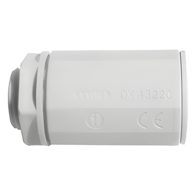 Conector de tubería rígida a caja (Racor), PVC Auto-extinguible, de 16 mm