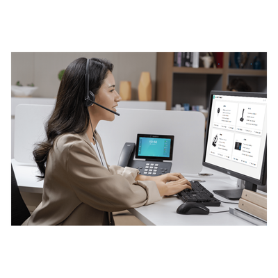 Yealink UH34 Dual, versión Microsoft Teams, cancelación de ruido USB-A con indicador de ocupado - Imagen 5