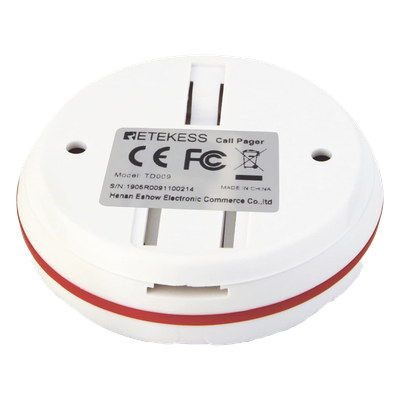 Botón de Llamada TD009 / Frecuencia 433MHz / Transmisión 100 mts / Impermeable / Temperatura -20°C a 55°C / Batería 12V 23A - Imagen 3