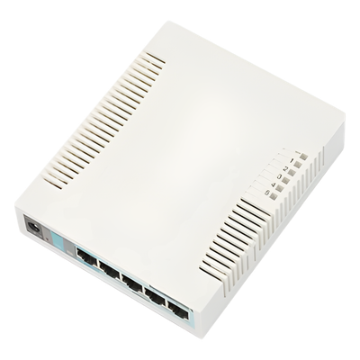 Switch Mikrotik 5 puertos Gigabit Ethernet y 1 SFP - Imagen 5