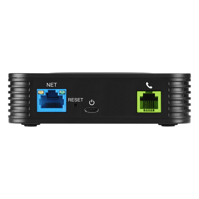 Adaptador de Teléfono Analógico HT801 V2 / 1 Puerto FXS (Conectar Teléfono Análogo) / VoIP Avanzado / Seguridad TLS y SRTP / Soporte Fax T.38 / Compatibilidad con Serie UCM / - Imagen 4