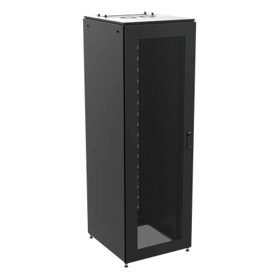 Gabinete de Telecomunicaciones ProLine S1 48 UR  Dimensiones 2350 x 800 x 1200 mm Acero color Negro RAL 9005 / Puertas Perforadas / Certificaciones UL-cUL