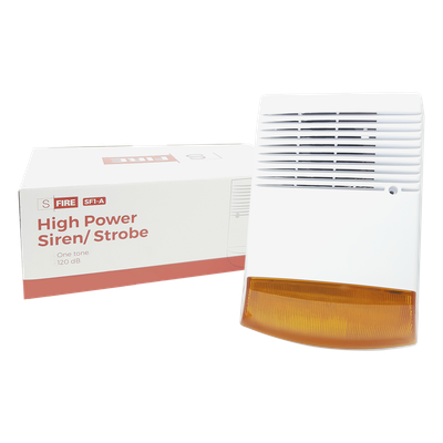 Sirena Estrobo para Exterior / 120 dB / IP65 / Luz Intermitente / Anti-Sabotaje - Imagen 3