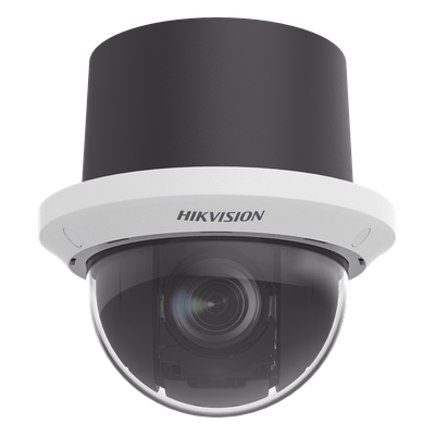 PTZ IP 4K (8 Megapixel) / 25X Zoom  / Uso en Plafon / IP54 / ACUSEEK / DARKFIGHTER / ACUSENSE / WDR 120 dB / Audio y Alarmas I/O / HLC / EIS / PoE+ / Micro SD