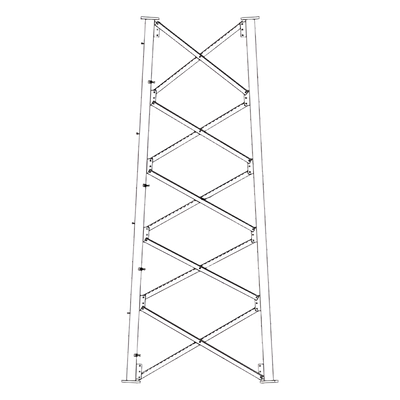 Sección 6 Base para Torre Autosoportada línea SSV (Código de Fábrica: 6N62)