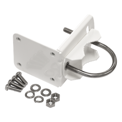 Adaptador básico de montaje en poste para la serie LHG, hecho de metal