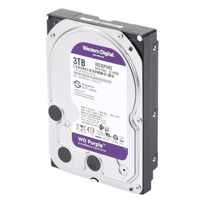 Disco Duro PURPLE de 3TB / 3 AÑOS DE GARANTÍA / Para Videovigilancia - Imagen 3