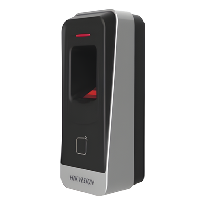 Lector esclavo MIFARE IP65 / Huella Digital / Lector de Tarjetas de Proximidad MiFare / RS-485 / Interior y Exterior / Requiere Panel de Control de Acceso Serie DS-K26 y DS-K27 - Imagen 3