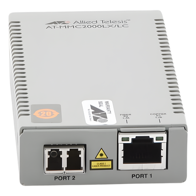 Convertidor de medios Gigabit Ethernet a fibra óptica, conector LC, monomodo (SMF), versión TAA (Trade Agreement Act), 10 km - Imagen 5