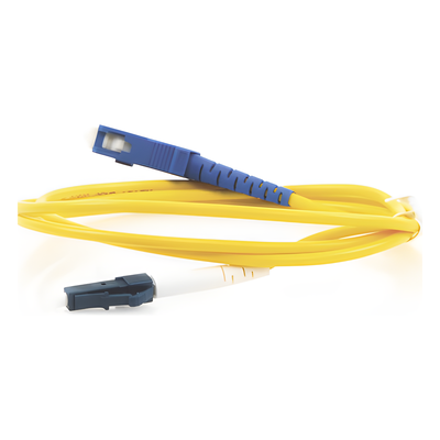 Jumper de Fibra Óptica Monomodo LC/UPC-SC/UPC Simplex de 1 Metro (3.28 Pies) - Imagen 3