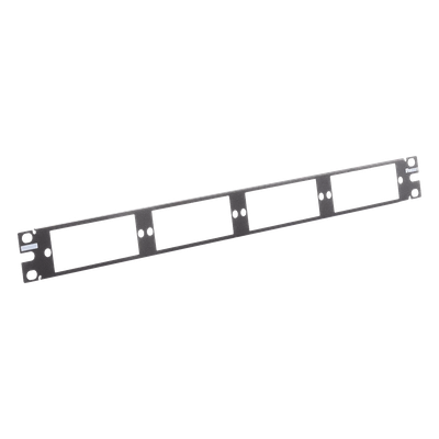 Patch Panel de Fibra Óptica, Para 4 Placas Acopladoras FAP o FMP, Color Negro, 1UR - Imagen 8