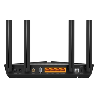 Router GPON / Wi-Fi 6 AX1800 / 4 Puertos Gigabit / VoIP FXS / CATV / EasyMesh / 4 Antenas Externas - Imagen 4