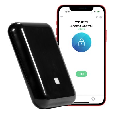 Controlador de Acceso IP 1 Puerta / Wi-Fi + 4G LTE + Bluetooth / RFID y NFC / App RControl / 1 Año de Servicio 4G LTE Ilimitado Incluido