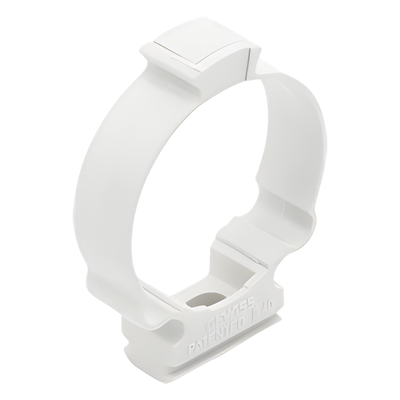 Soporte de collar (Abrazadera), PVC Auto-extinguible, cerrado para tubería de 40 mm - Imagen 6