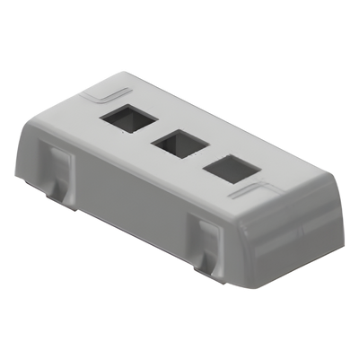 Porta equipamiento linea X Keystone para canaleta DX10000.00