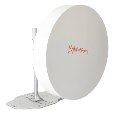 Antena Parabólica Blindada / 4.9-6.4 GHz / Ganancia 35-37 dBi / Enlace PTP hasta 120 km / Carrier Class / Supresión de Ruido / Polarización Dual - Imagen 3
