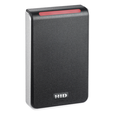 Lector multitecnología / SEOS Mobile ID / NFC-BLE / Wiegand y OSDP / 3.15x4.78x0.77 pulgadas / Terminal strip