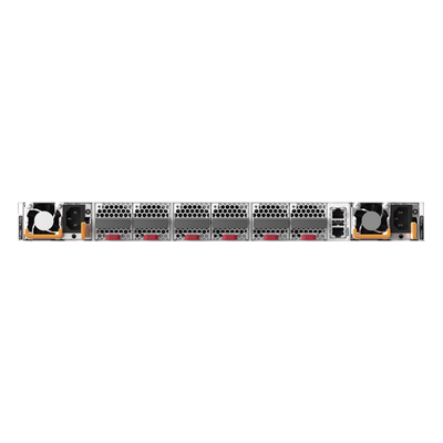 Switch Data Center 100GE / 48 Puertos DSFP 100GE + 8 QSFP-DD 400GE / 16.0 Tbps 5350 Mpps / RDMA RoCEv2 PFC ECN Lossless Ethernet / Capa 3 Spine-Leaf VXLAN EVPN / BGP OSPF MLAG / 1 RU Fuentes 1+1 Hot-Swap - Imagen 4