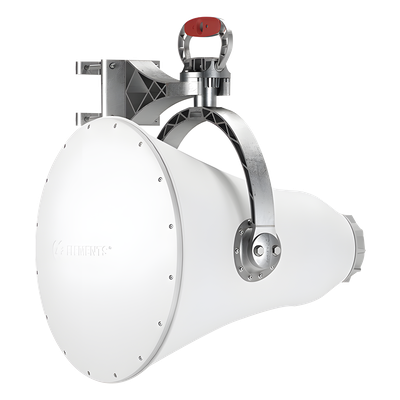 Antena direccional UltraHorn™ 5180-6775 GHz MHz, 24 dBi, ultra rechazo al ruido, conexión a radio sin pérdida y transmisión altamente direccional sin lóbulos laterales