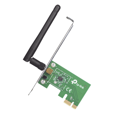 Adaptador Inalámbrico PCI Express / Velocidad inalámbrica de hasta 150 Mbps / Cifrado WPA/WPA2 / Compatible con windows y Linux 