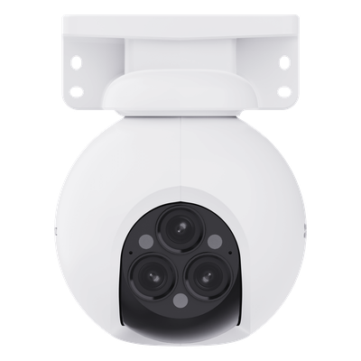 Cámara PT / Wi-Fi / Triple Lente / Panorámica 360° / Resolución 2k+ / Visión Nocturna a color / IA Detección de Humanos y Vehiculos / Alarma con Sirena y Luz / IP67 - Imagen 3