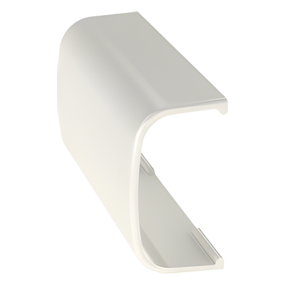Unión recta, para uso con canaleta LD5, material ABS, Color Blanco Mate - Imagen 4