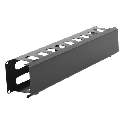 Organizador de Cables Horizontal de 2U para Rack de 19" con Cubierta Metálica - Imagen 5