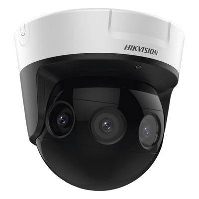 PanoVu Series / Vista Panorámica 180° / 16 Megapixel en Total / 4 Lentes 2.8 mm (4 Lentes 4 Megapixel) / 20 mts IR / Exterior IP67 / IK10 / 12 Vcc / PoE+ / Micro SD - Imagen 3