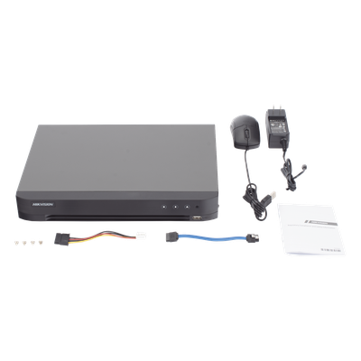 DVR 4 Canales TURBOHD + 4 Canales IP / 8 Megapixel (4K) / Audio de dos vías por Coaxitron / ACUSENSE / Reconocimiento Facial / 1 Bahía de Disco Duro / Salida de Video en Full HD / H.265+ - Imagen 7