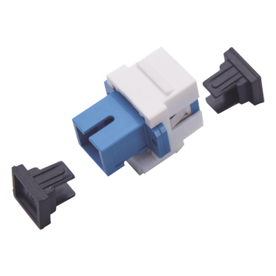 Acoplador Keystone de Fibra Óptica Monomodo SC/PC Simplex a SC/PC Simplex - Imagen 3