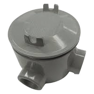 Caja con Tapa Tipo GRL de 3/4" (19 mm) / Caja a Prueba de Explosión/ Para Áreas Peligrosas / Libre de Cobre.