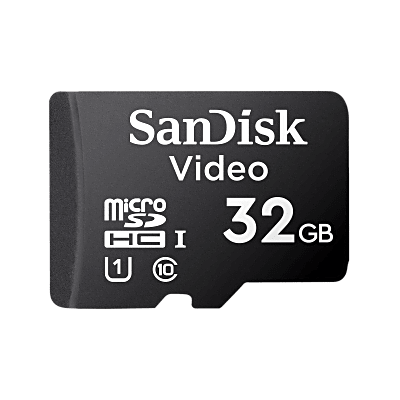 Tarjeta MicroSDXC / 32 GB / Clase 10 / Escritura 50 MB/s / 16 TBW / -25°C a 85°C / Grabación 24/7
