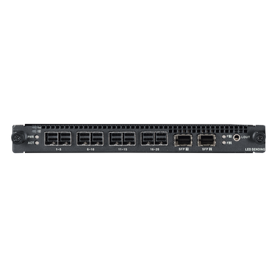 Tarjeta de Salida LED 4 miniSAS / 20 Puertos 1G + 2x10G Óptico / 10.4 MP / Compatible Serie DS-C30S (V2)