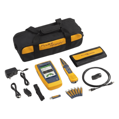 Kit Avanzado de Calificador de Red y Wi-Fi LinkIQ DUO / Verificación hasta 10GBASE-T / Diagnóstico de Switch, VLAN y PoE / Análisis Wi-Fi 6E / Pantalla Multitáctil a Color / Gestión LinkWare PC - Imagen 3