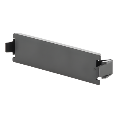 Placa adaptadora Quick-Pack, Ciega, Color Negro - Imagen 3