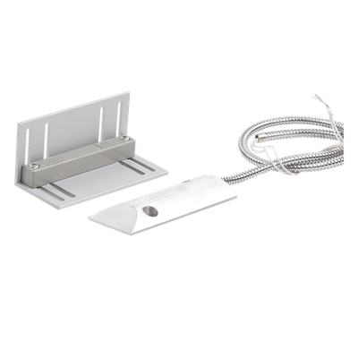 Contacto Magnético para Piso Uso Rudo / GAP 75 mm (3 in) / Cable Blindado 55 cm / Placa de Montaje en L / 12 VCC - Imagen 4