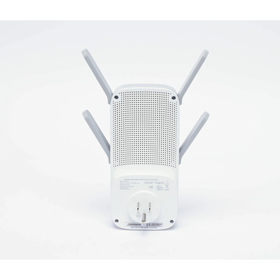 Repetidor / Extensor de Cobertura WiFi AC, 2600 Mbps, doble banda 2.4 GHz y 5 GHz, con 1 puerto 10/100/1000 Mbps, 4 antenas externas - Imagen 5