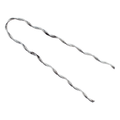 Remate Preformado para Fibra Óptica Mini Figura 8, Span 80 m, para mensajero de acero con diámetro Φ 1.6  mm - 1/16"