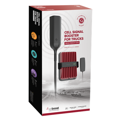 KIT Amplificador de Señal Celular 4G, 3G, VoLTE y Voz Convencional, Drive Reach OTR/ Especial para Tractocamión y Pick up Pesados/ Soporta múltiples dispositivos y compañías como Telcel, AT&T y Movistar a la vez. - Imagen 5