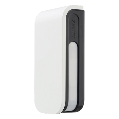 Sensor de Movimiento / 24 Metros de Detección / 100% Exterior / Serie Shield de Optex / Diseño Estético y Formal / Inalambrico (Alimentacion) / 