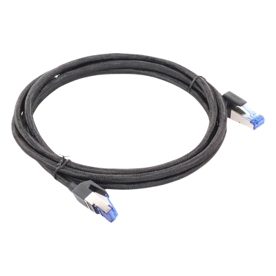 Cable Ethernet Cat8 CLASS F/FTP Redondo con Malla de Nylon 2 Metros (6.56 Pies) - Imagen 7