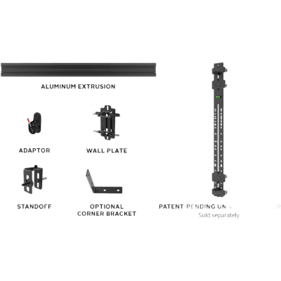 Sistema de Montaje Universal para paneles LED dvLED / SEAMLESS Connect / 6x4 Paneles / Capacidad (409.1 kg) / Aluminio / Ajuste de Precisión / Hasta 3.60 x 1.35 m m - Imagen 3