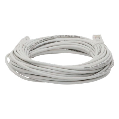 Cable de Parcheo Slim UTP Cat6A - 10 Metros (32.81 Pies) Blanco, Diámetro Reducido (28 AWG) - Imagen 6