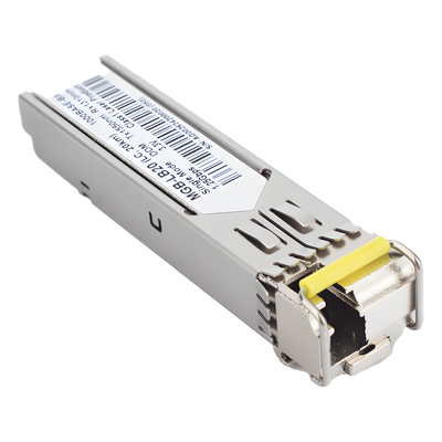 Transceptor mini-Gbic SFP 1G LC TX:1550nm RX:1310 para fibra Mono Modo 20 Km WDM, Requiere MGB-LA20 - Imagen 3