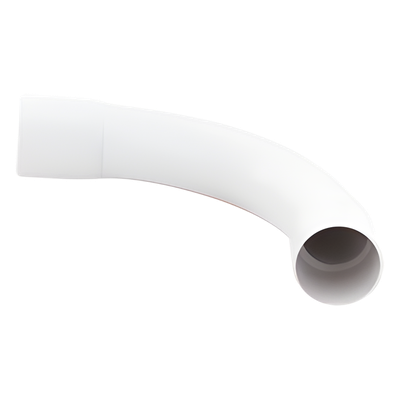 Curva de radio estrecho para tubería rígida, recomendado para cables de datos, PVC Auto-extinguible, de 25 mm - Imagen 3