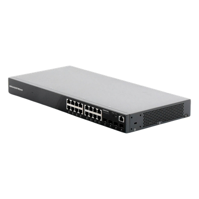 Switch Gigabit Administrable / 16 puertos 10/100/1000 Mbps + 4 Puertos SFP Uplink / Compatible con GWN Cloud. - Imagen 5