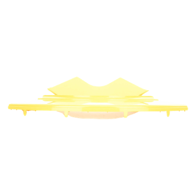 Tapa Opcional para Ángulo Recto de 90° Horizontal FRRA12X4LYL, Color Amarillo - Imagen 9