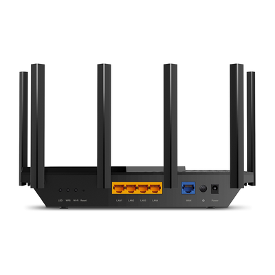 Router WiFi 6 Doble Banda / AX5400 MU-MIMO 4X4 y OFDMA / 1 puerto WAN 10/100/1000 Mbps / 4 puertos LAN 10/100/1000 Mbps / 1 puerto USB 3.0 / 6 potentes antenas / Administración App (Tether) o Página web / Protección HomeShield - Imagen 4